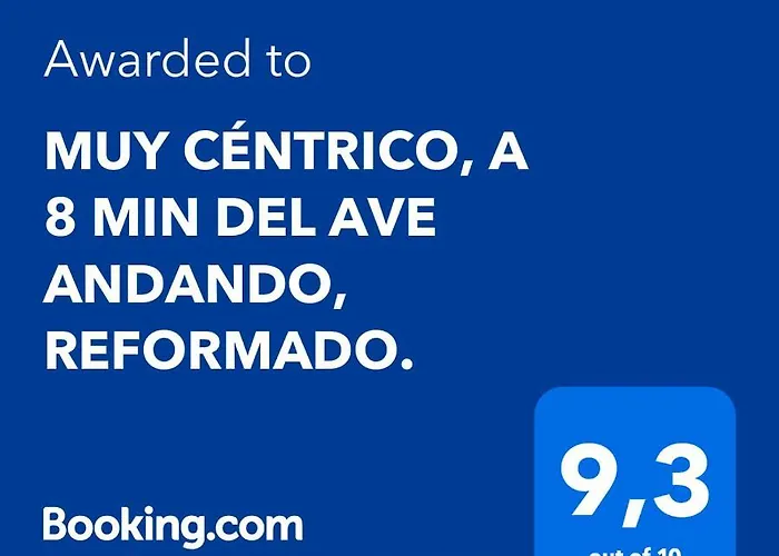 Muy Centrico, A 8 Min Del Ave Andando, Reformado. Apartamento *