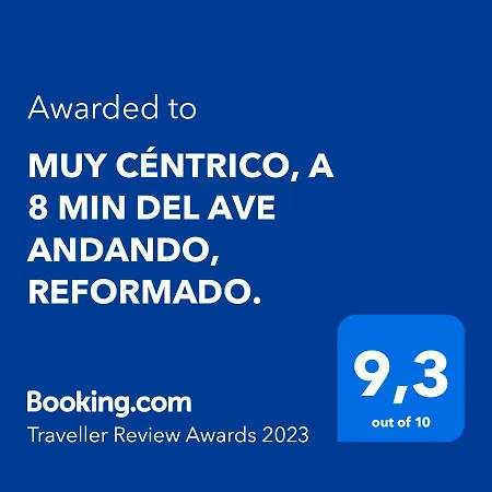 Muy Centrico, A 8 Min Del Ave Andando, Reformado. Διαμέρισμα *